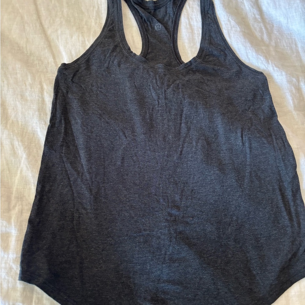 lululemon athletica Charcoal Tank Top